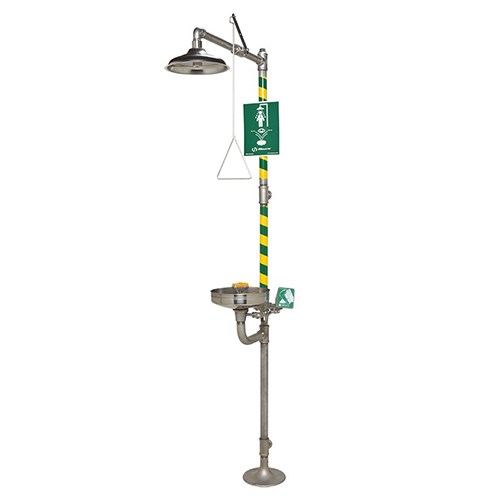 View Model 8330: AXION® MSR Combination Corrosion Resistant Shower and Eye/Face Wash 